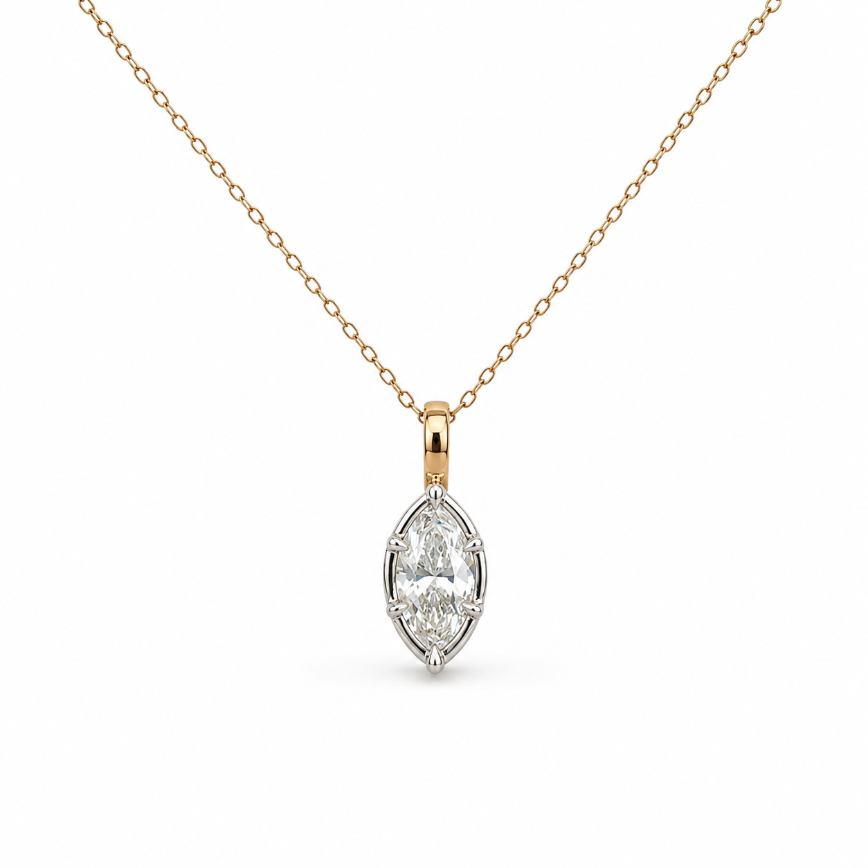 White Eye Pendant