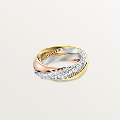 Trinity Ring Half Paved