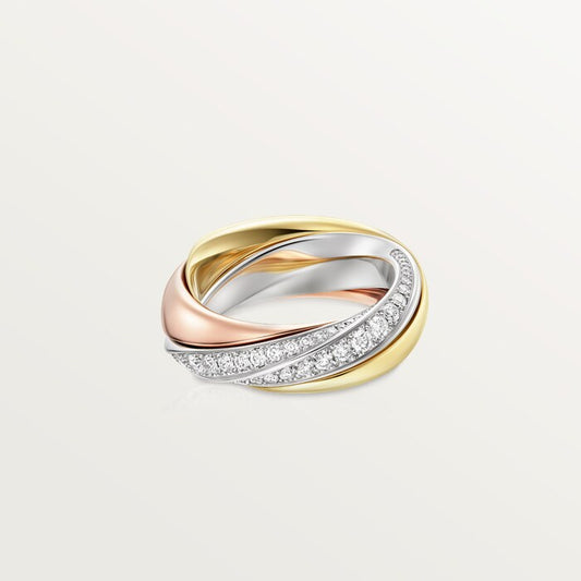 Trinity Ring Half Paved