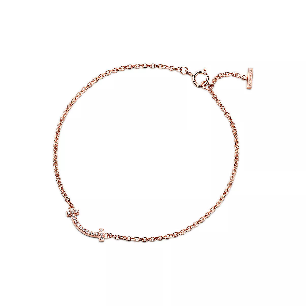 Smile Bracelet with Full Diamonds