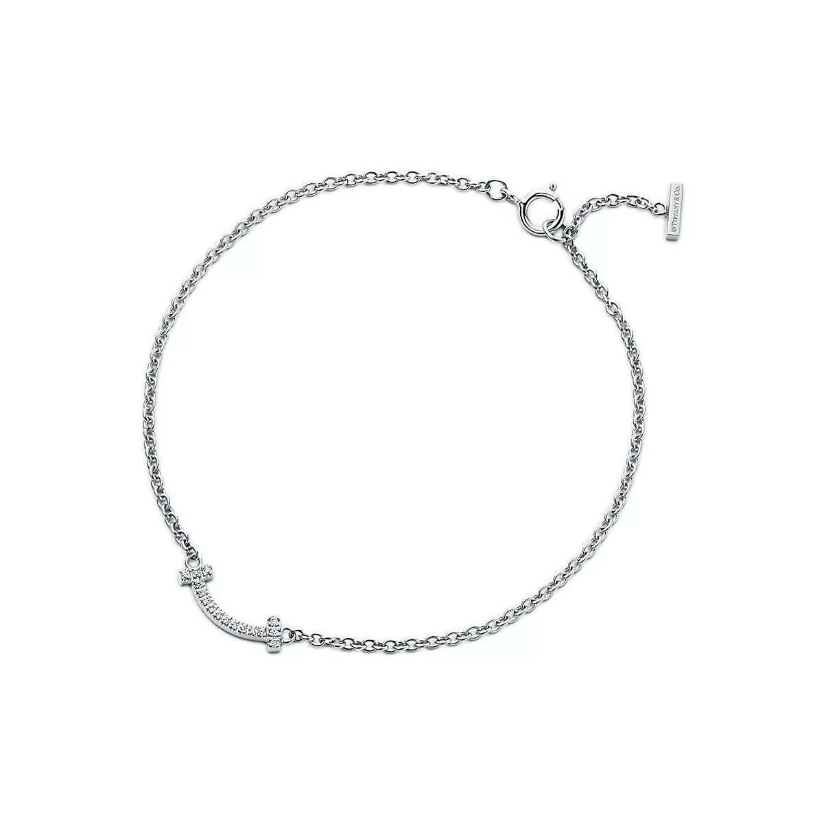 Smile Bracelet with Full Diamonds