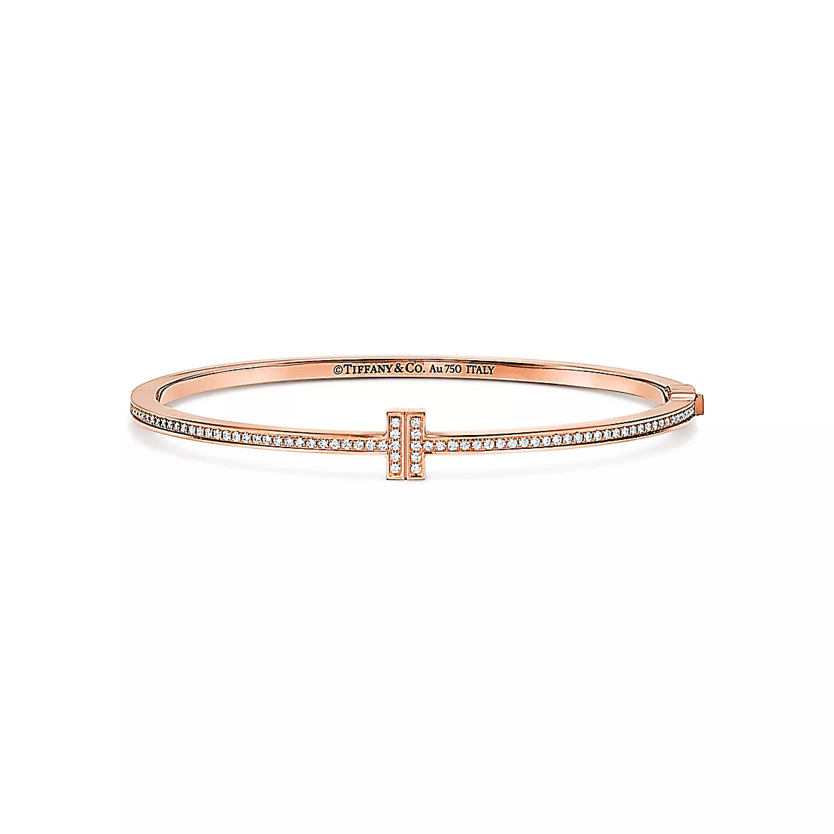 Diamond Hinged Wire Bangle