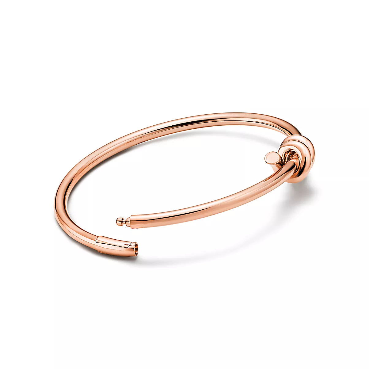 Wire Bangle Rose Gold