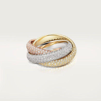Trinity Ring Large Pave