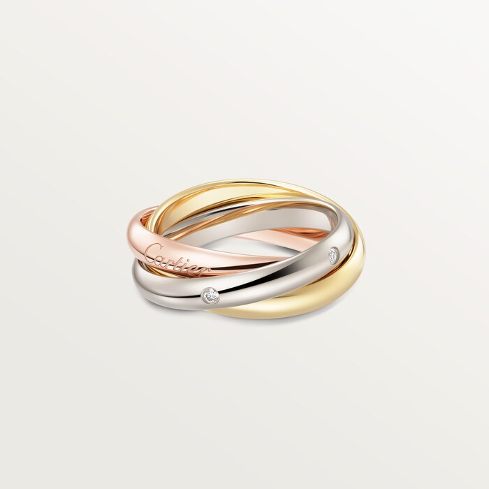 Trinity Ring Classic 5 Diamonds