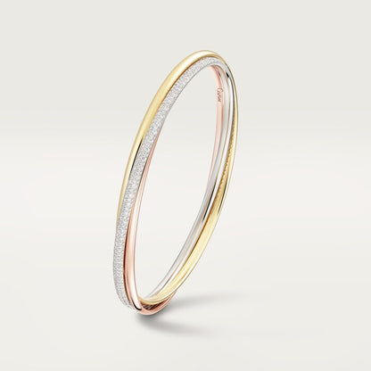 Trinity Bracelet Half Paved Small