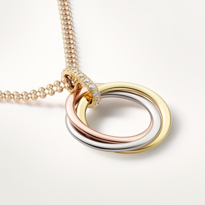 Trinity Pendant Medium Diamonds
