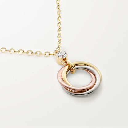 Trinity Pendant 1 Diamond