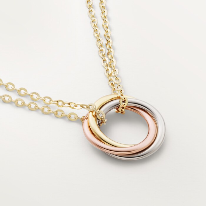 Trinity Pendant Mini Necklace
