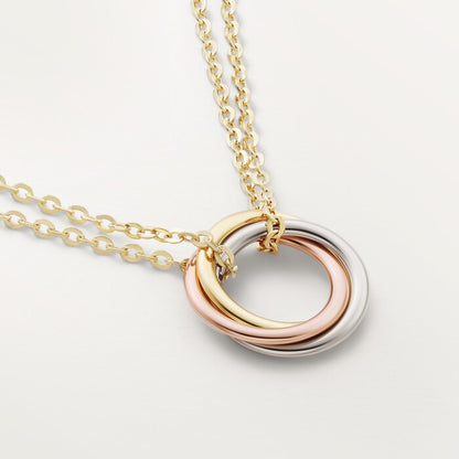 Trinity Pendant Mini Necklace