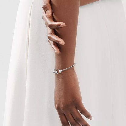 Narrow Wire Bracelet