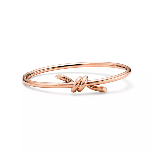Wire Bangle Rose Gold