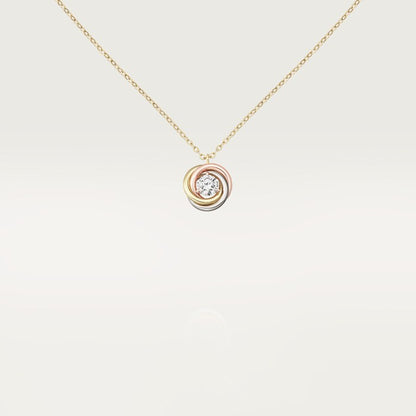 Trinity Pendant 1 Diamond