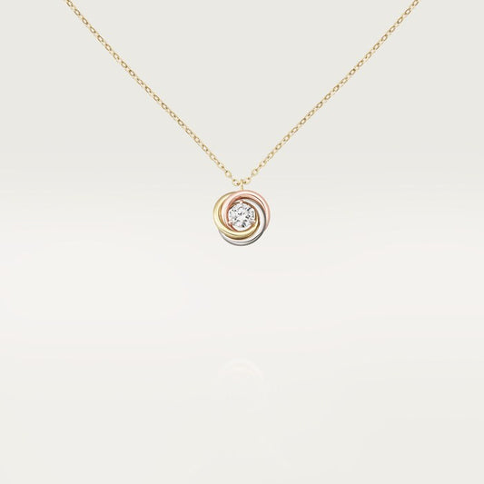 Trinity Pendant 1 Diamond