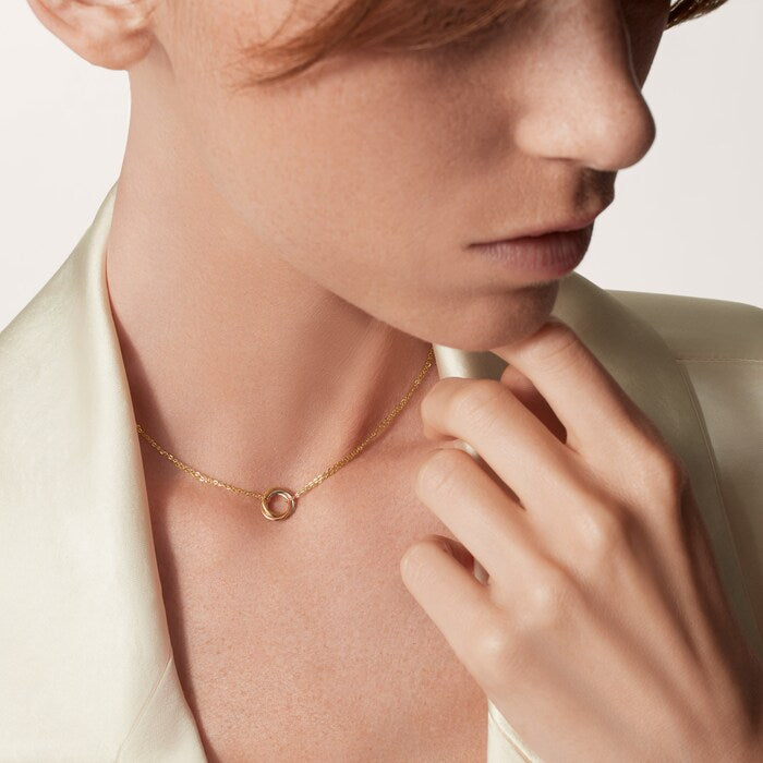 Trinity Pendant Mini Necklace
