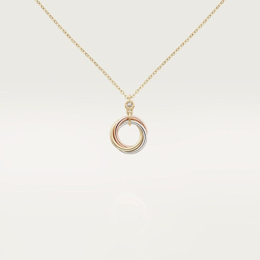 Trinity Pendant 1 Diamond