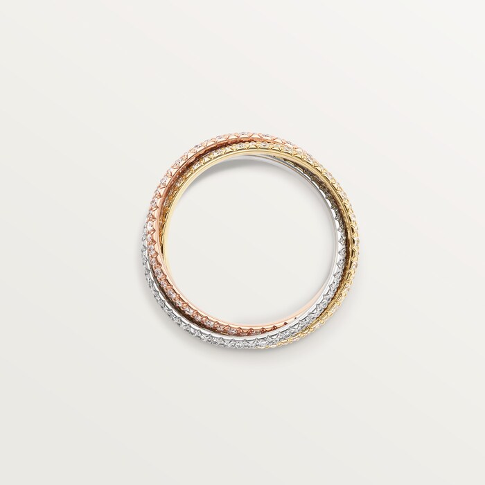 Trinity Ring Small Paved