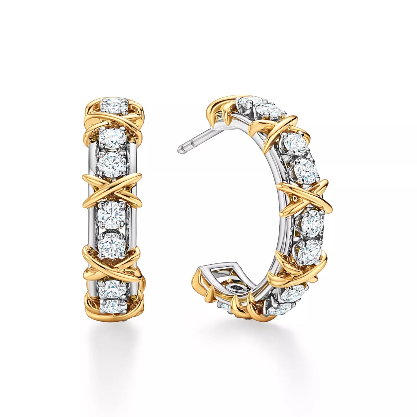 Sixteen Stone Classic Earrings