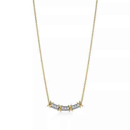 Sixteen Stone Narrow Pendant