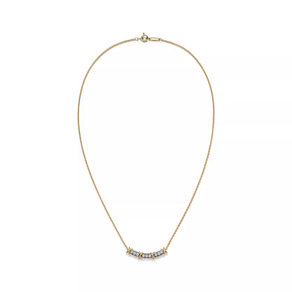 Sixteen Stone Narrow Pendant