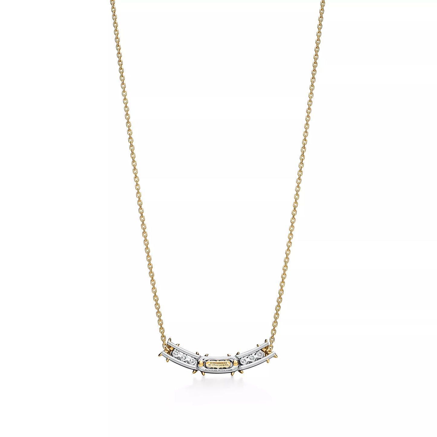 Sixteen Stone Narrow Pendant