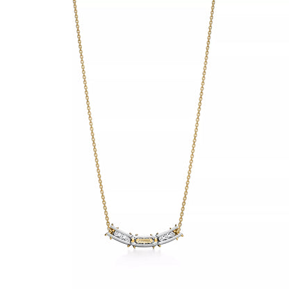 Sixteen Stone Narrow Pendant
