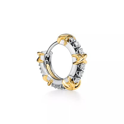 Sixteen Stone Narrow Classic Earrings