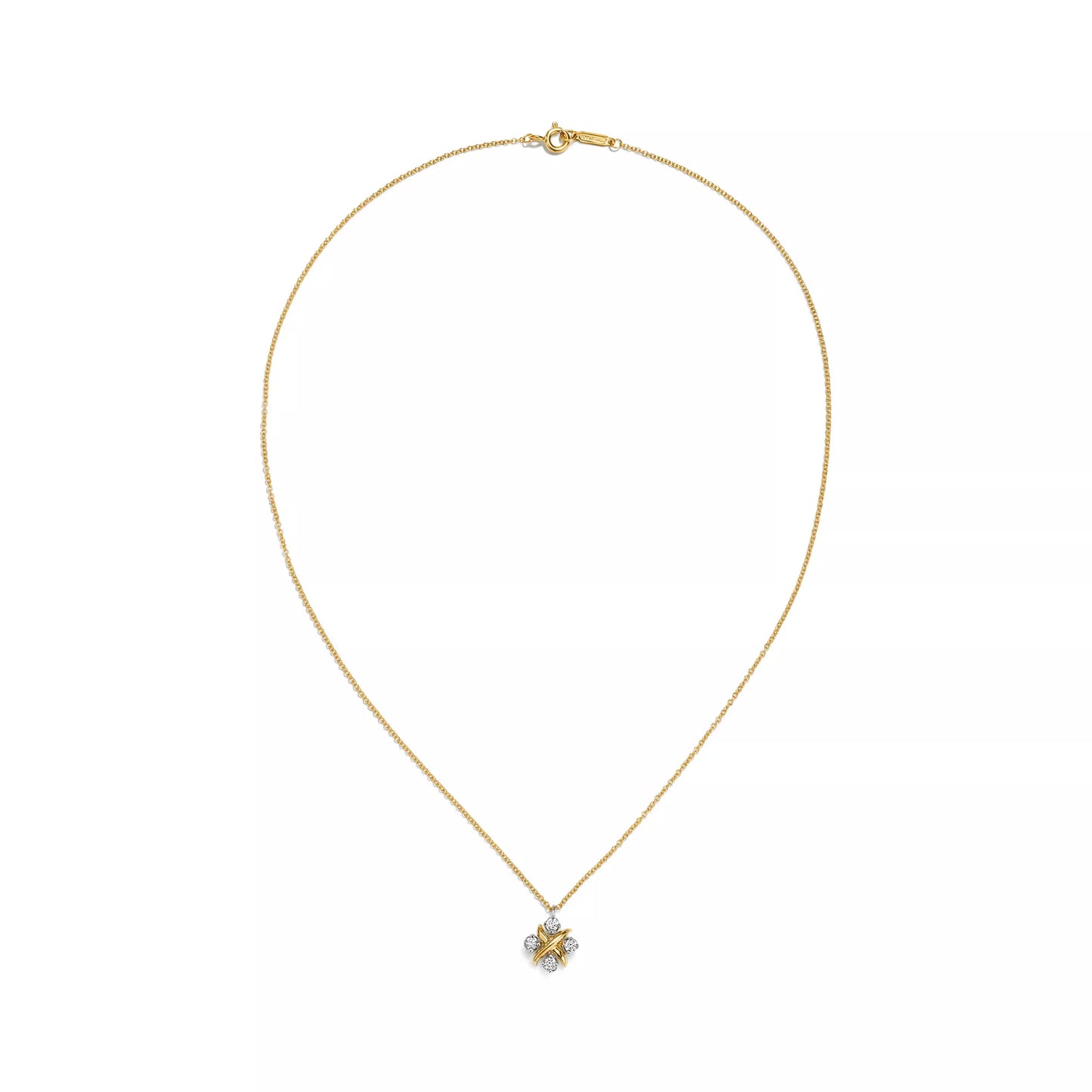 Sixteen Stone Yellow Gold with Diamonds