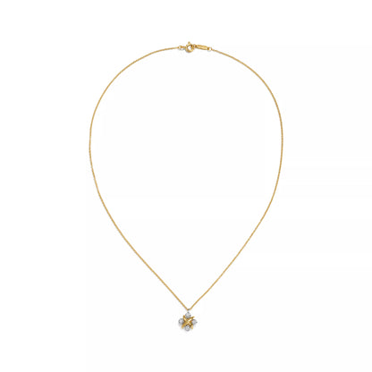Sixteen Stone Yellow Gold with Diamonds