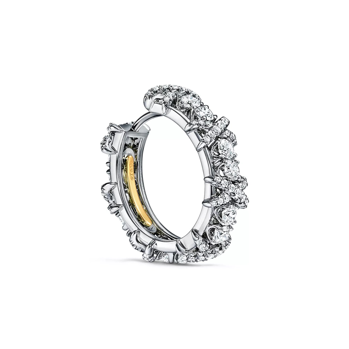Sixteen Stone Platinum Pave Diamonds