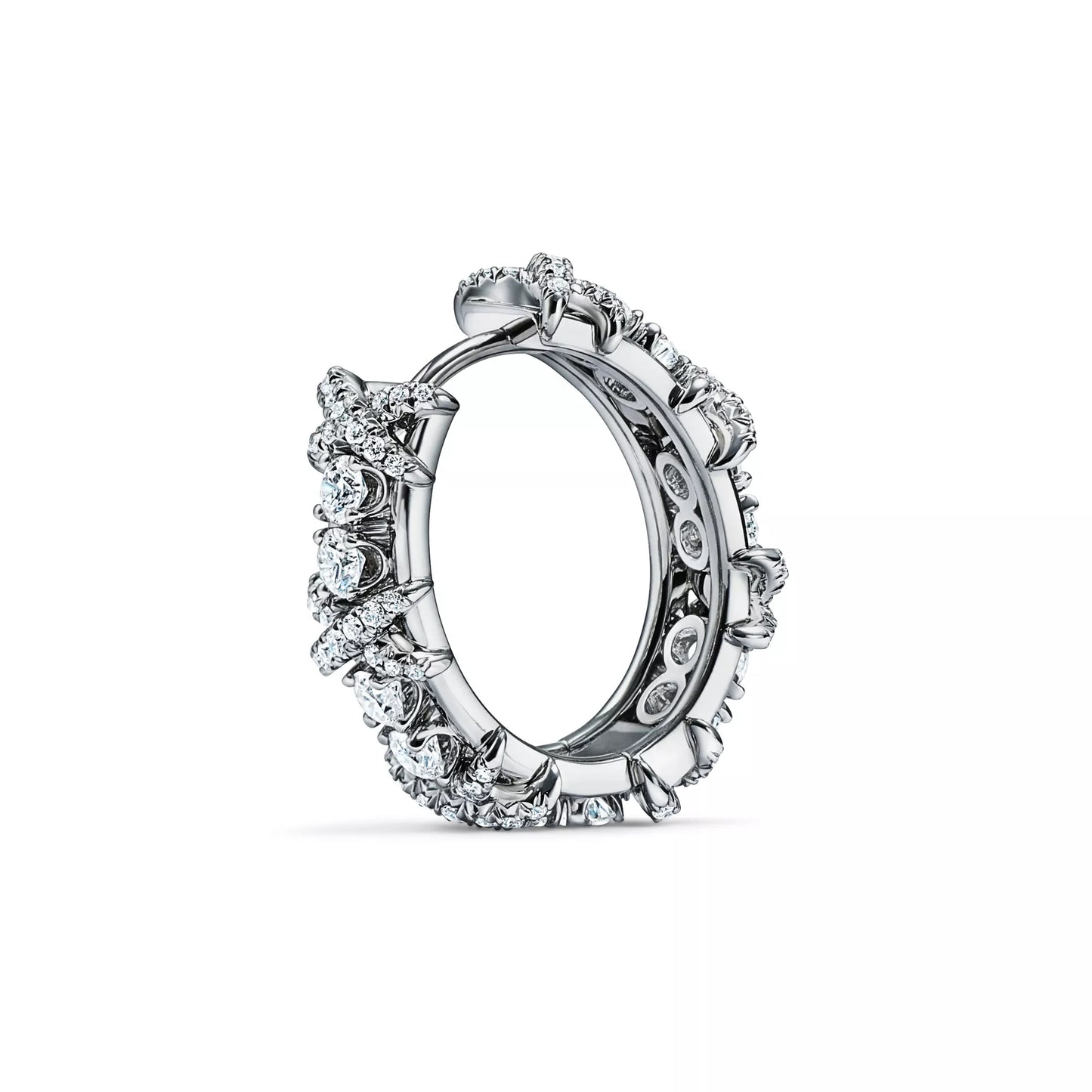 Sixteen Stone Platinum Pave Diamonds