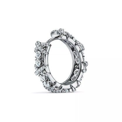 Sixteen Stone Platinum Pave Diamonds