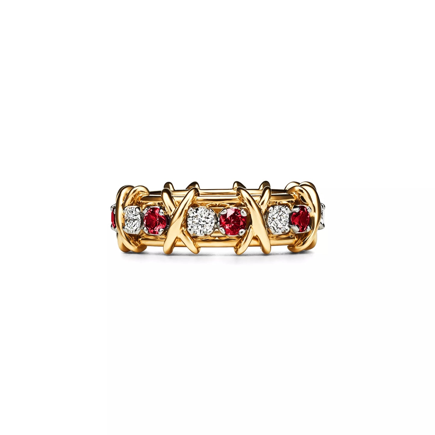 Sixteen Stone Rubies and Diamonds