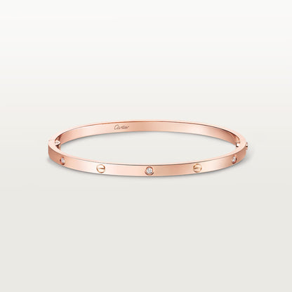 Love Bracelet Small with Diamonds