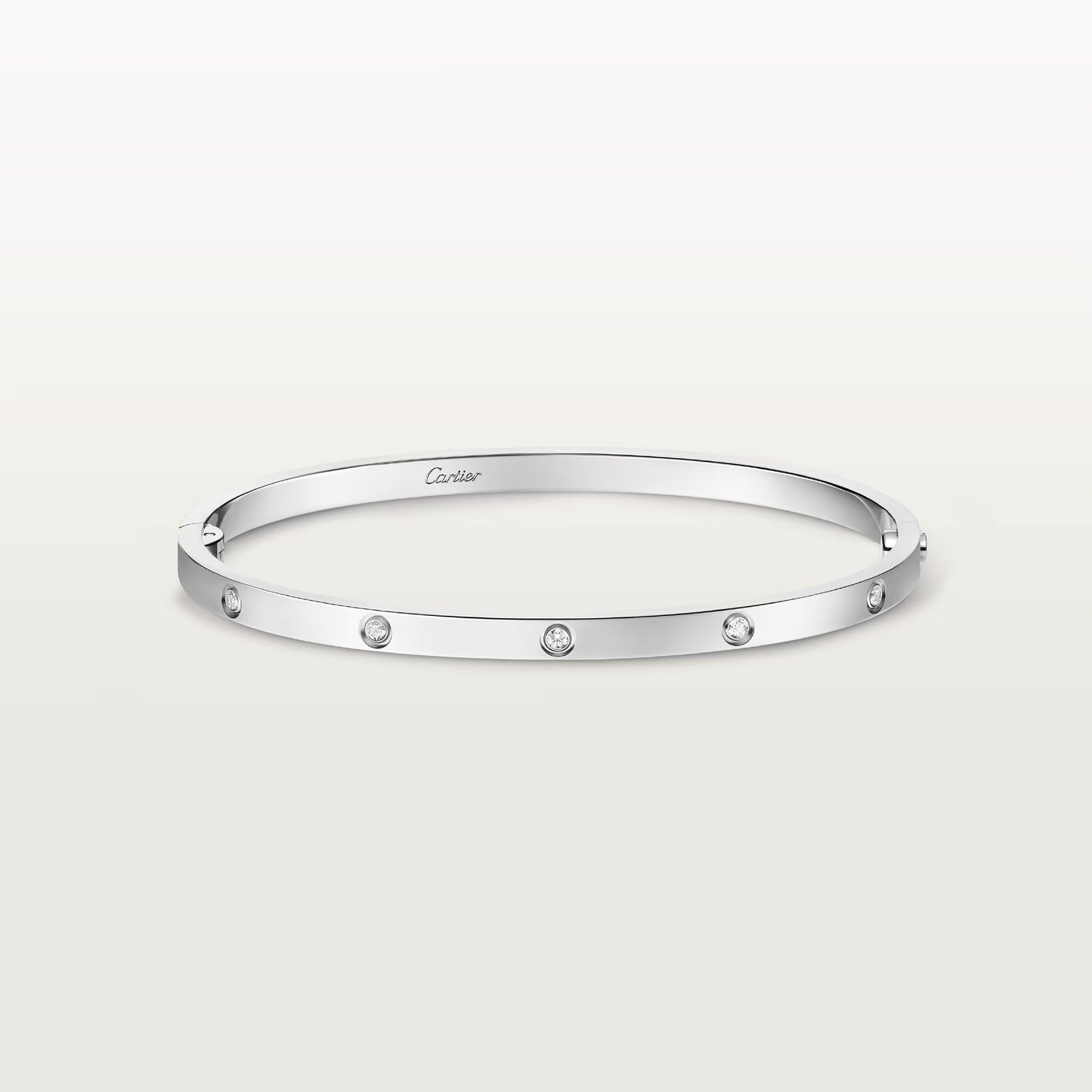 Love Bracelet Small with Diamonds