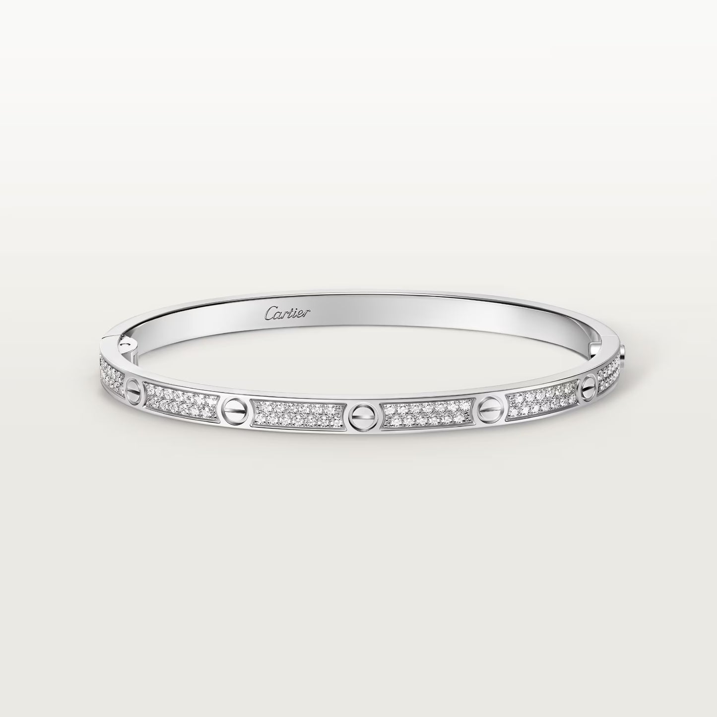 Love Bracelet Small with Paved Diamonds