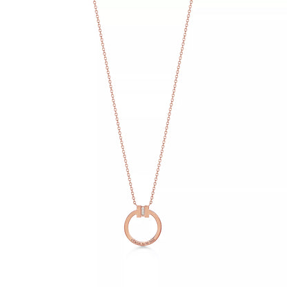 Diamond Pendant with Baguette Diamond