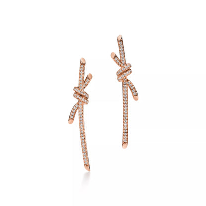 Drop Earrings Full Diamonds