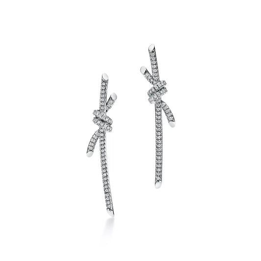 Drop Earrings Full Diamonds