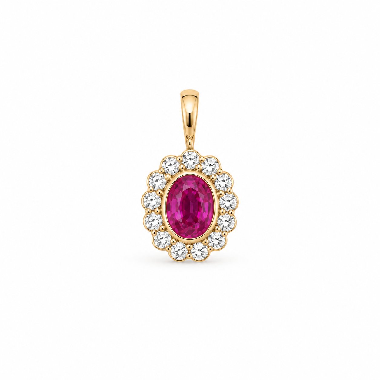 Regent Pink Sapphire Pendant