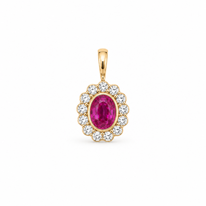 Regent Pink Sapphire Pendant