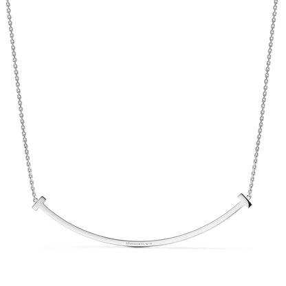 Extra Large Smile Pendant with Diamonds