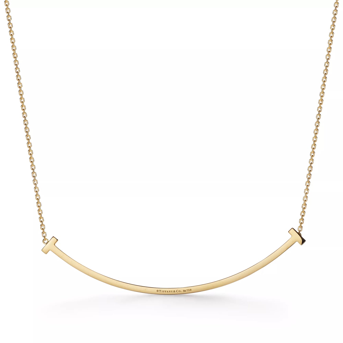 Extra Large Smile Pendant with Diamonds
