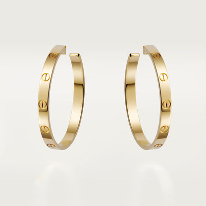 Love Hoops Earrings Large