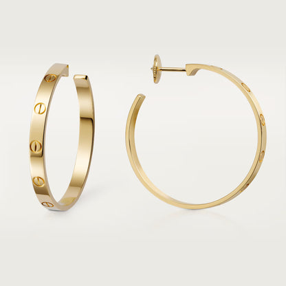 Love Hoops Earrings Large