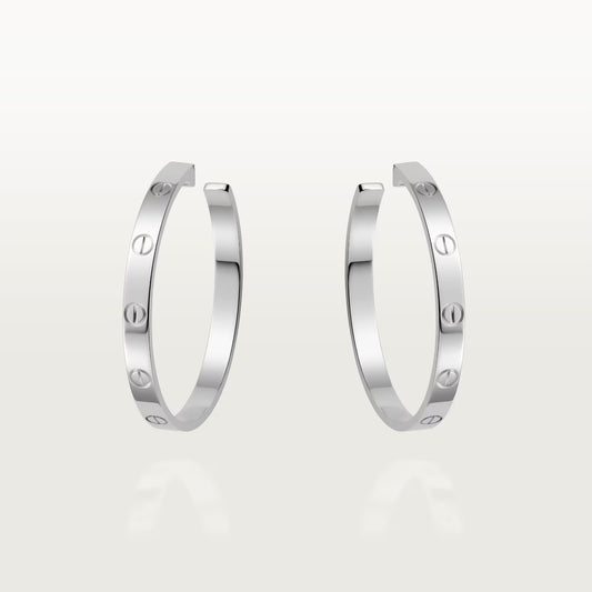Love Hoops Earrings Large