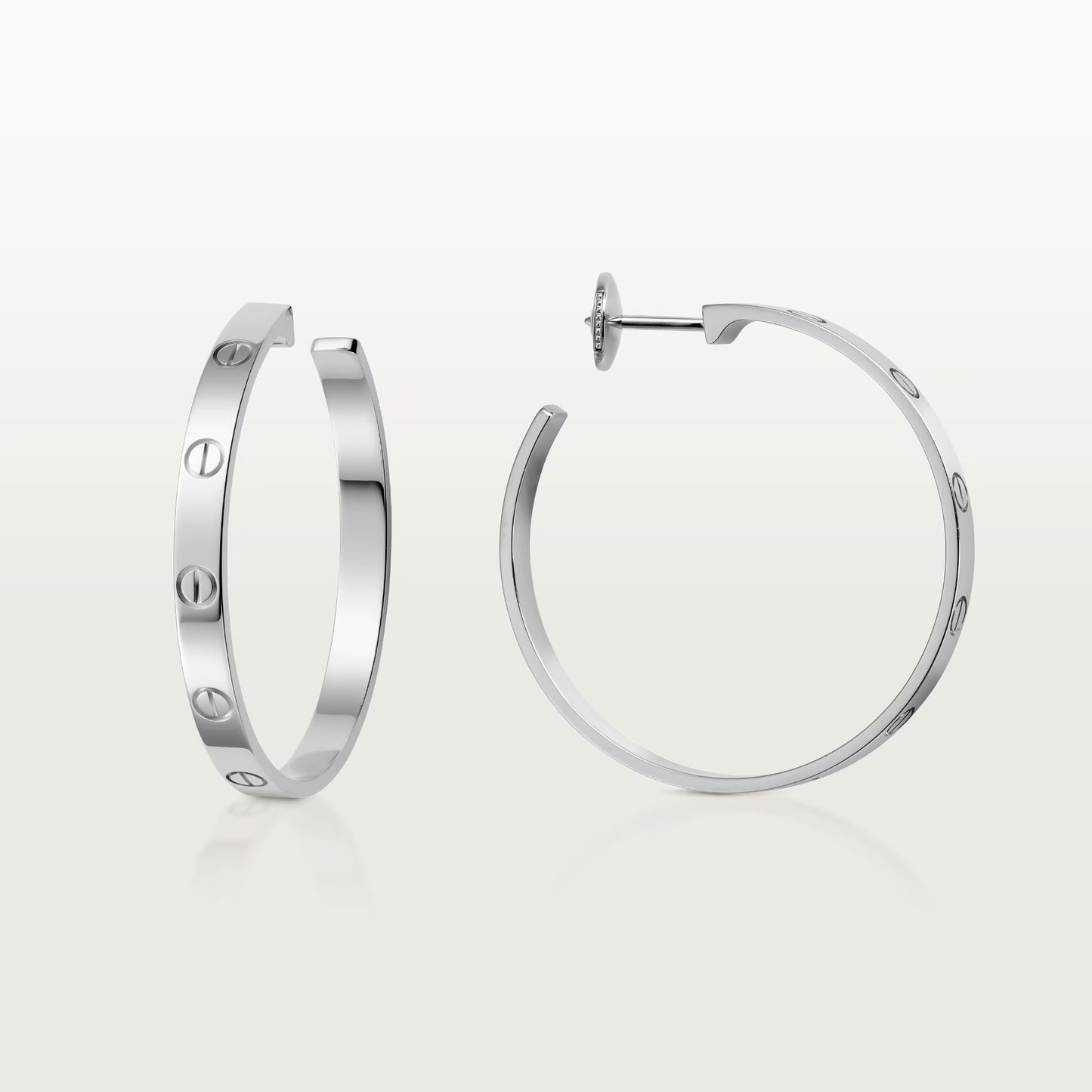 Love Hoops Earrings Large