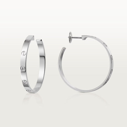 Love Hoops Earrings Large