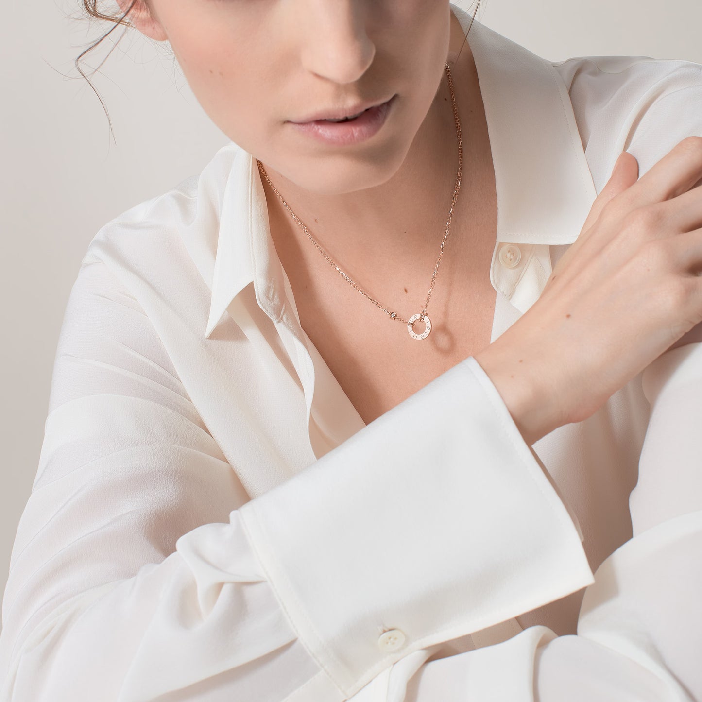 Love Pendant 2 Diamonds