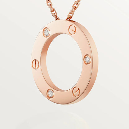 Love Pendant 3 Diamonds